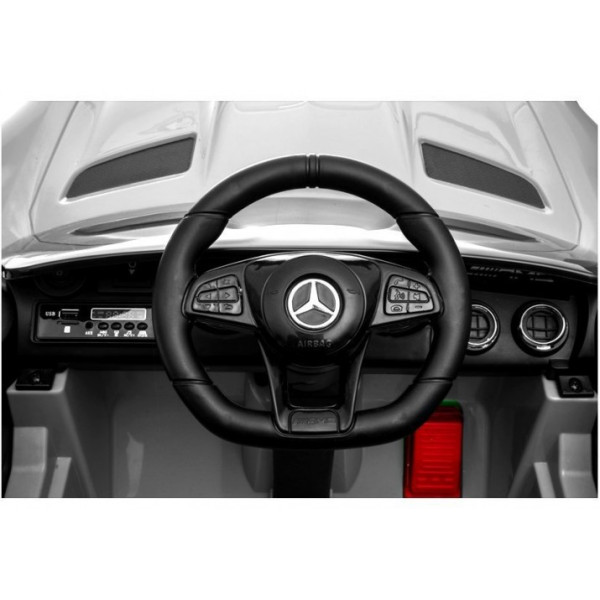 Дитячий електромобіль LEANToys Mercedes GTR Лакований