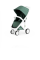 Прогулянкова коляска Greentom Classic шасі White