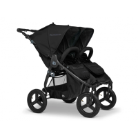 Прогулочная коляска для двойни Bumbleride Indie Twin Matte Black