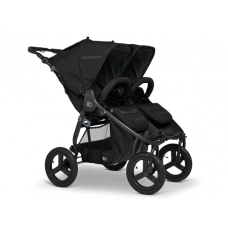 Прогулянкова коляска для двійні Bumbleride Indie Twin Matte Black