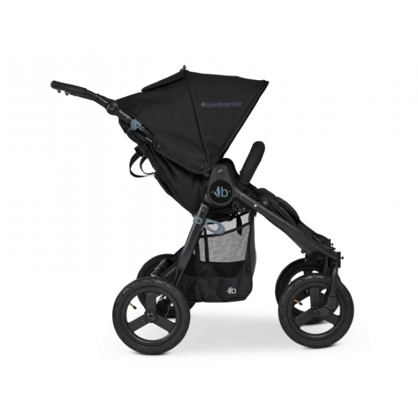 Прогулянкова коляска для двійні Bumbleride Indie Twin Matte Black