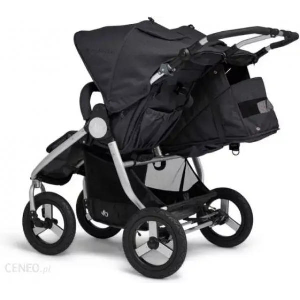 Коляска 2в1 для двойни Bumbleride Indie Twin Matte Black