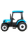 Детский электромобиль Ramiz трактор New Holland T7