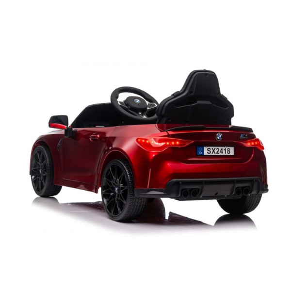 Дитячий електромобіль LEANToys BMW M4 Лакований