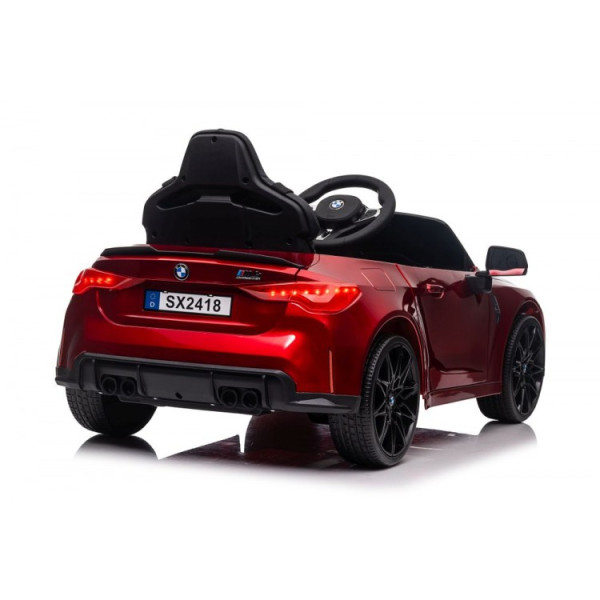 Дитячий електромобіль LEANToys BMW M4 Лакований