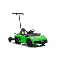 Дитячий електромобіль LEANToys Lamborghini Aventador SX2018 з підставкою для батьків