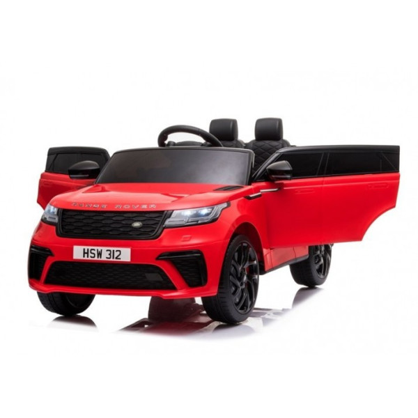 Детский электромобиль LEANToys Range Rover Red Лакированный