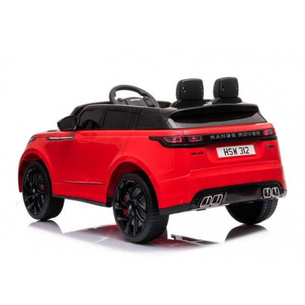Детский электромобиль LEANToys Range Rover Red Лакированный