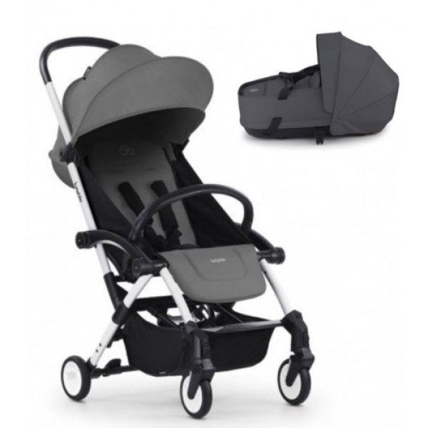 Коляска 2в1 Bumprider Connect 3 шасси White