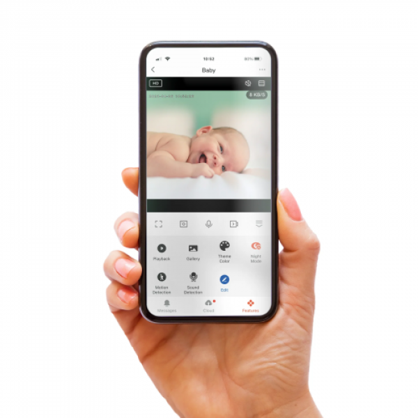 Відеоняня ALECTO WIFI BABYFOON 5