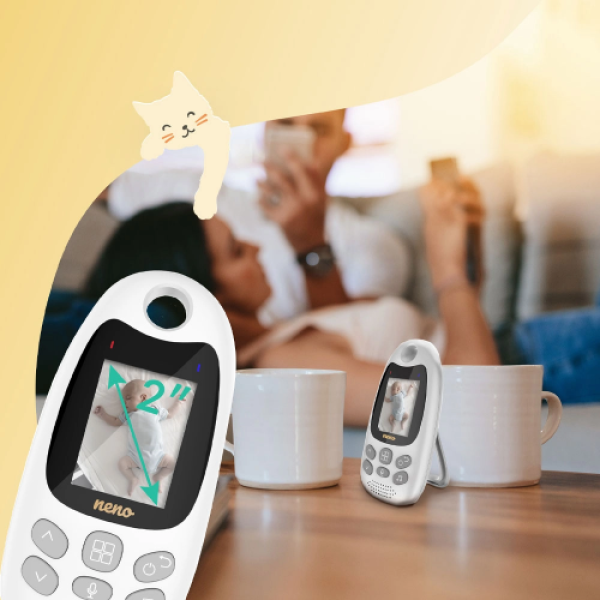 Відеоняня NENO GATO2 з бездротовим приймачем