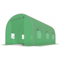 Теплиця-парник з вікнами 10 м2 FunFit 400х250х200