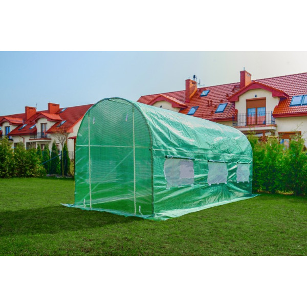 Теплица-парник с окнами 10 м2 FunFit 400х250х200
