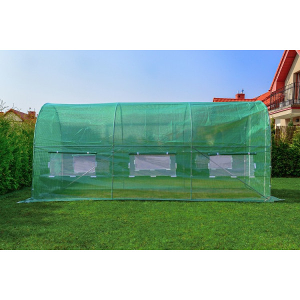 Теплица-парник с окнами 10 м2 FunFit 400х250х200