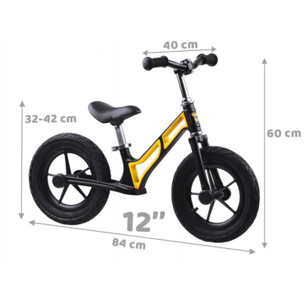 Велобіг Tiny Bike 12" Yellow