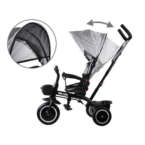 Дитячий трьохколісний велосипед Tiny Bike 3в1 SP0650 Grey
