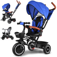 Детский трехколесный велосипед Tiny Bike 3в1 SP0650 Blue