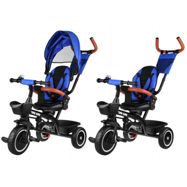 Дитячий трьохколісний велосипед Tiny Bike 3в1 SP0650 Blue