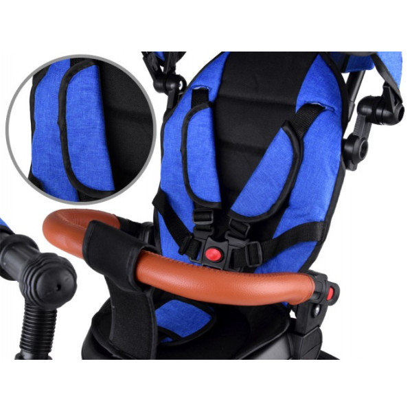 Дитячий трьохколісний велосипед Tiny Bike 3в1 SP0650 Blue