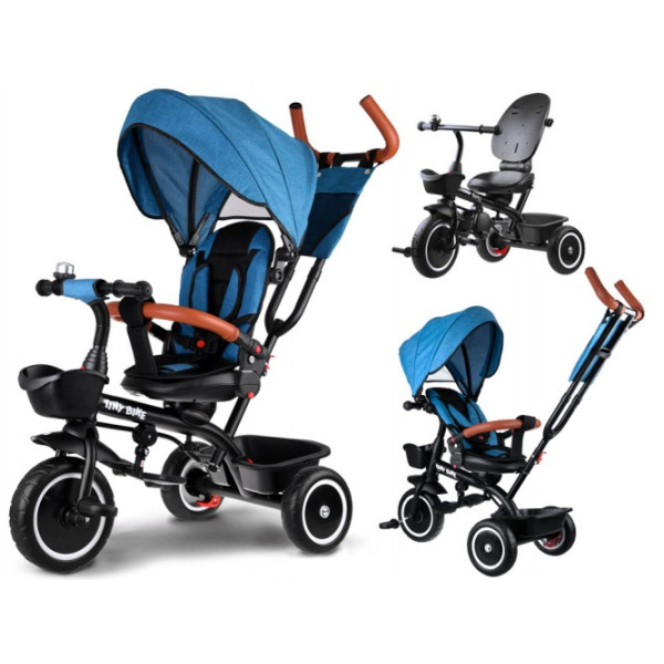 Детский трехколесный велосипед Tiny Bike 3в1 SP0650 Green