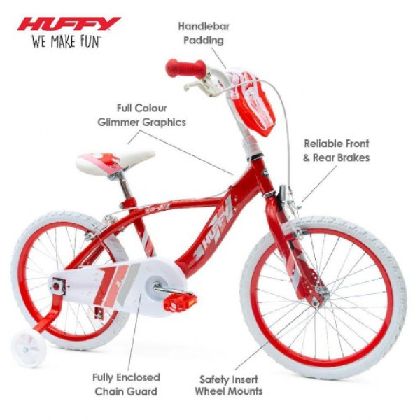 Детский велосипед Huffy GLIMMER 18" Red 79879W