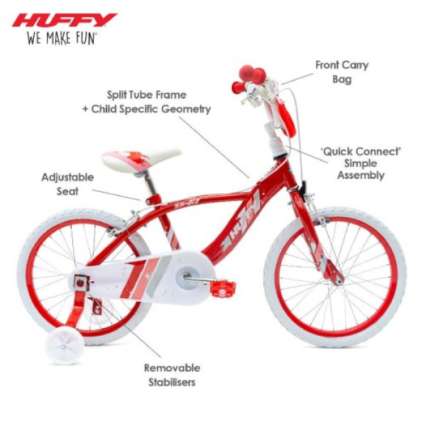 Детский велосипед Huffy GLIMMER 18" Red 79879W