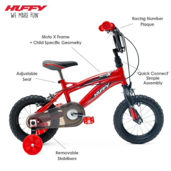 Детский велосипед Huffy MOTO X 12" 72029W