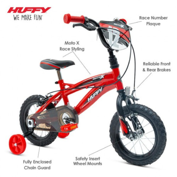 Детский велосипед Huffy MOTO X 12" 72029W