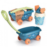 Тележка для игры в песочнице с аксессуарами Smoby Blue