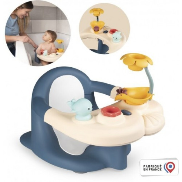 Стульчик для купания с игровой панелью Smoby Blue