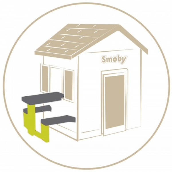 Столик для пикника со скамейками Smoby Neo Jura