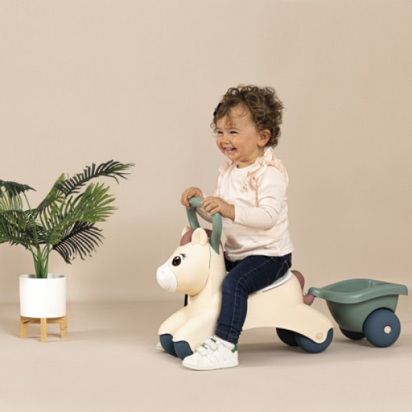 Велобіг з причіпом Smoby Pony Ride-On