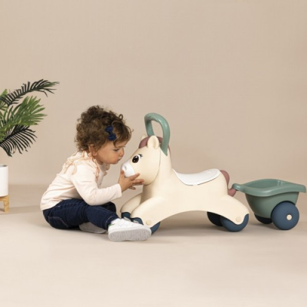 Велобіг з причіпом Smoby Pony Ride-On