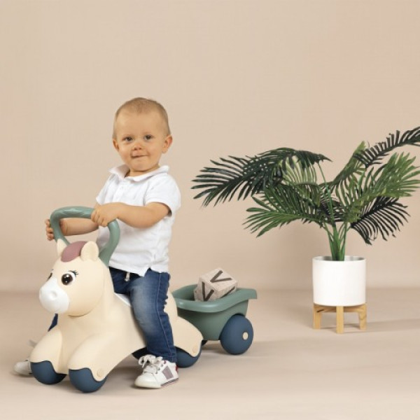 Велобіг з причіпом Smoby Pony Ride-On