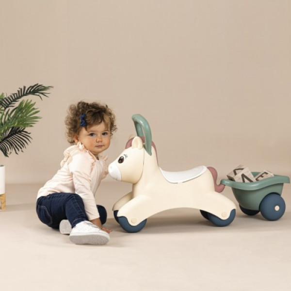 Велобіг з причіпом Smoby Pony Ride-On
