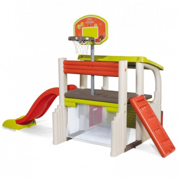 Игровая площадка Smoby Slide House с дополнительными элементами