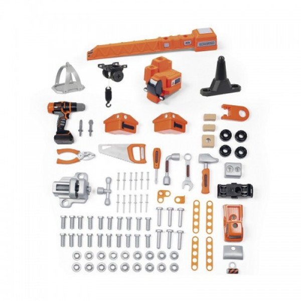 Ігровий набір Майстерня з краном Smoby Black&Decker + 94 аксесуари