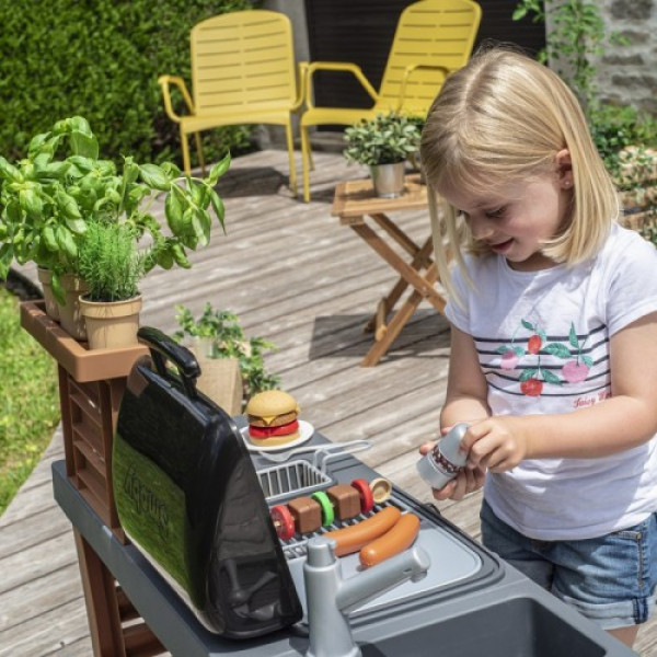 Игровой набор Smoby Garden Kitchen Grill