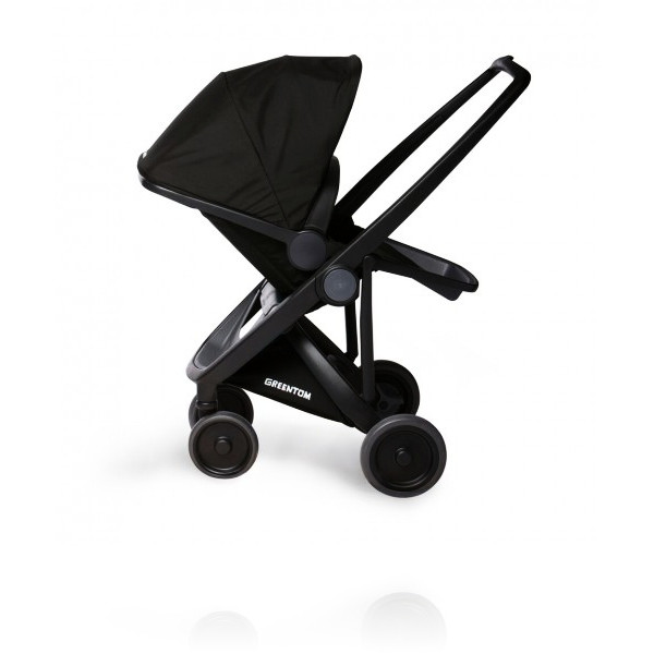 Прогулянкова коляска Greentom Reversible шасі Black