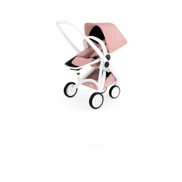 Прогулянкова коляска Greentom Reversible шасі White