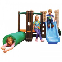 Детская игровая площадка Little Tikes Climber с горкой и туннелем