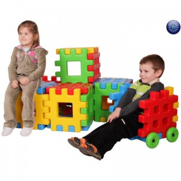 Навчальні блоки Woopie Паркан Будиночок