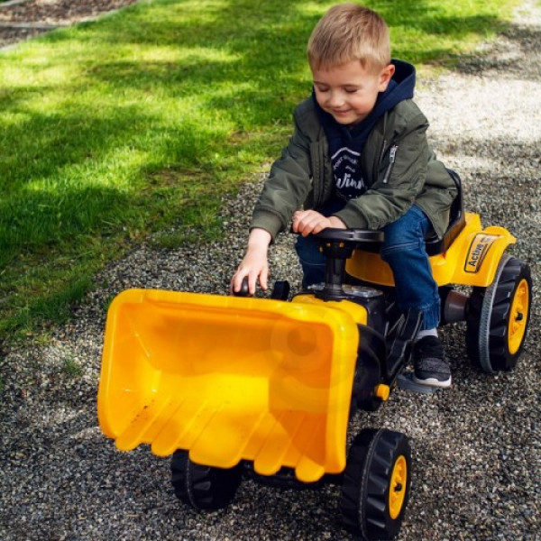 Детский трактор на педали Woopie Farmer MaxTrac Classic 28415