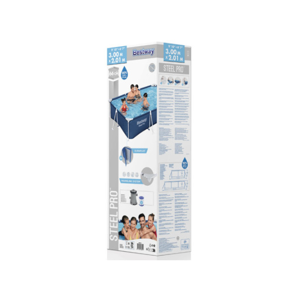 Каркасный бассейн Bestway 8в1 300x201x66см 56411