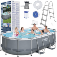 Каркасный бассейн Bestway 427x250x100см 10в1 56620
