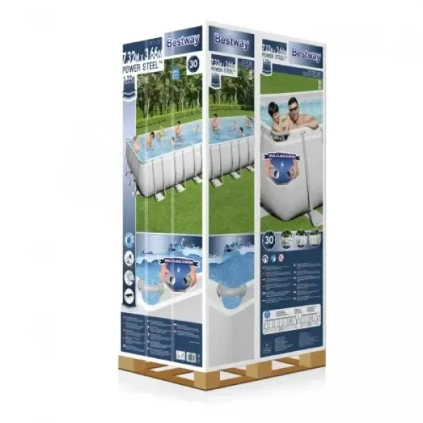 Каркасный бассейн Bestway 732x366x132см 6в1 56475