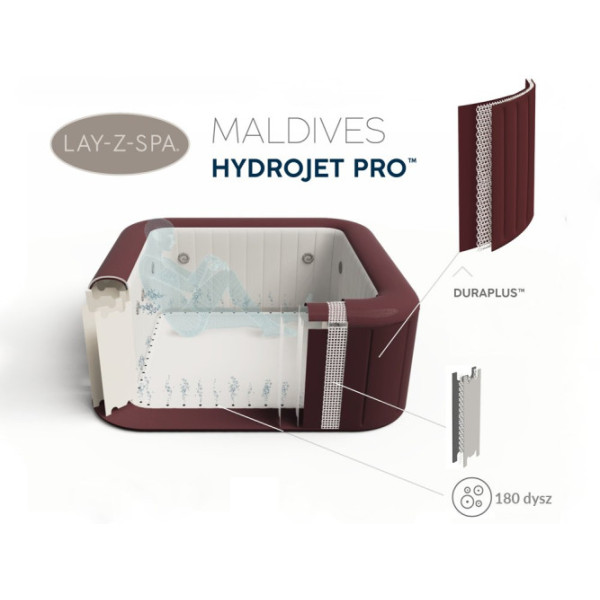 Джакузі Bestway Lay-Z-Spa Maldives 60033