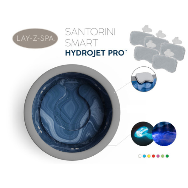 Джакузи Bestway Lay-Z-Spa SANTORINI 60075