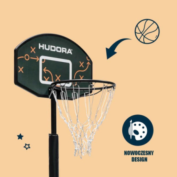 Баскетбольна стійка HUDORA PLAYOFF 205 71756
