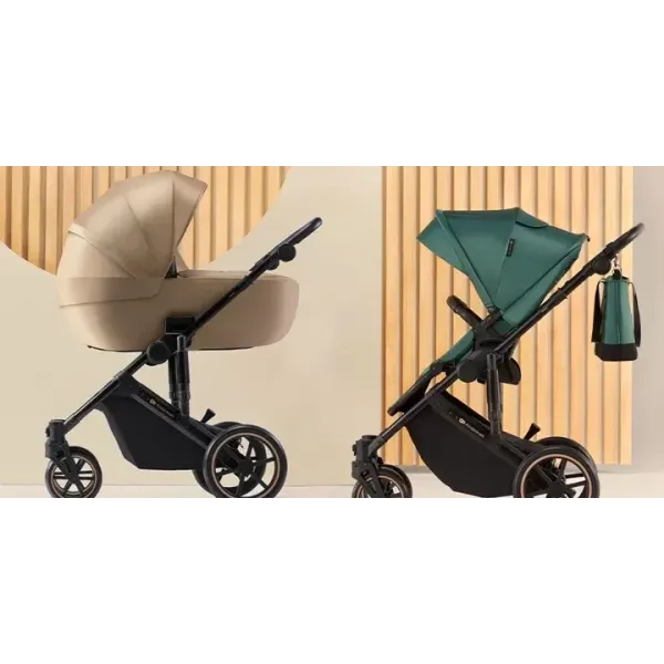 Коляска 3в1 Kinderkraft PRIME 2 Mink Pro